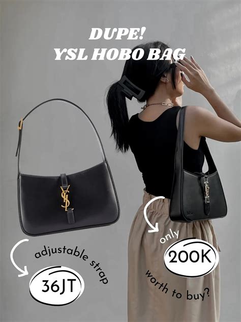 ysl hobo soft|YSL hobo bag dupe.